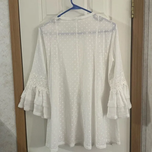 Andrew GN French Designer Swiss Dot Zip Front French Size 38 - Picture 4 of 10